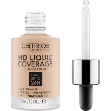 BASE CATRICE HD LIQUID COVERAGE 030 SAND BEIGE 30ML - 1
