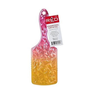 CEPILLO DE PALETA KISS RED CRYSTAL CHARCOAL - 2