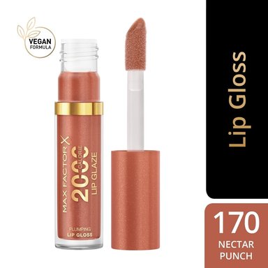 BRILLO LABIAL MAX FACTOR LIPGLOSS 2000 CALORIE LIPGLAZE NECTAR PUNCH - 2