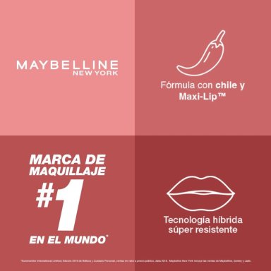 LABIAL MAYBELLINE LIFTER GLOSS PLUMP HOT CHILI - 4