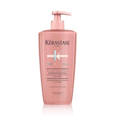 SHAMPOO KÉRASTASE RUTINA CABELLO SECO NUTRITIVE CHROMA RESPECT 500ML - 1