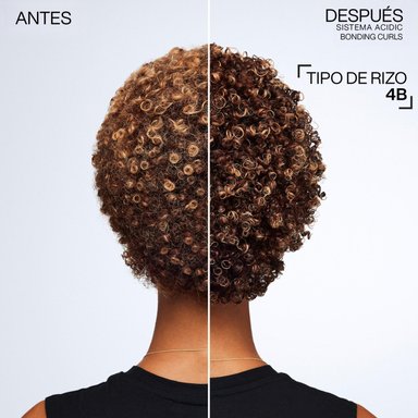 SHAMPOO SIN SILICONAS PARA CABELLO CON RIZOS Y RULOS PROCESADOS Y DAÑADOS ACIDIC BONDING CURLS 300ML - 7