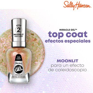 ESMALTE DE UÑAS SALLY HANSEN MIRACLE GEL TOP COAT MOONLIT 14.7ML - 4