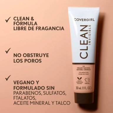 BASE COVERGIRL CLEAN INVISIBLE BUFF BEIGE 125 - 6