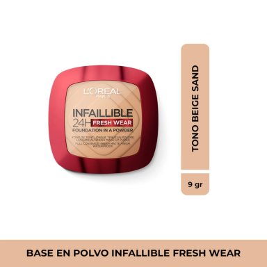 BASE DE MAQUILLAJE EN POLVO L'ORÉAL INFALLIBLE FRESH WEAR - 1