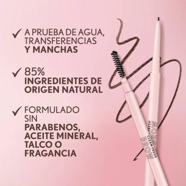 LÁPIZ COVERGIRL CLEAN FRESH BROW LINER NANO PENCIL DARK BROWN - 8
