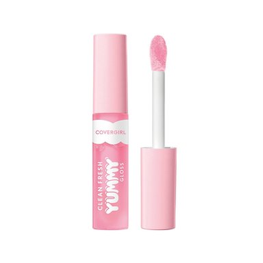 SET COVERGIRL LABIAL CLEAN LIP COLOR CRIMSON DOLL + YUMMY GLOSS SUGAR POPPY - 3