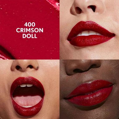 SET COVERGIRL LABIAL CLEAN LIP COLOR CRIMSON DOLL + YUMMY GLOSS SUGAR POPPY - 8