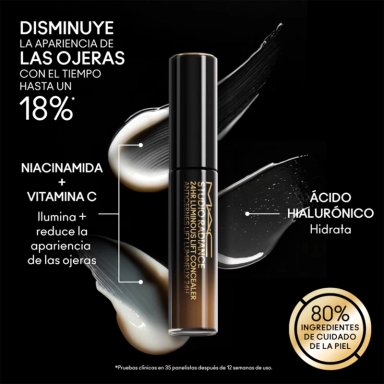 CORRECTOR MAC STUDIO RADIANCE 24HR LUMINOUS LIFT NC10 11 ML - 4