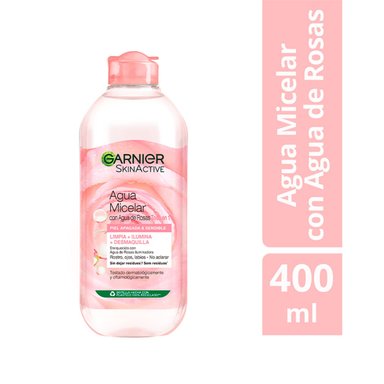 AGUA MICELAR GARNIER ROSAS 400 ML - 1