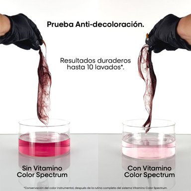 SET LOREAL PROFESSIONNEL VITAMINO COLOR SPECTRUM: SHAMPOO 300 ML + SERUM 50 ML - 7