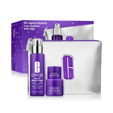 SET CLINIQUE ANTIEDAD SMART - WRINKLE FIGHTING ROUTINE - 1