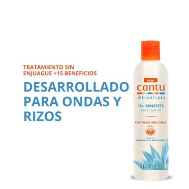 SPRAY ACONDICIONADOR CANTU WEIGHTLESS SMOOTHING LEAVE-IN - 2