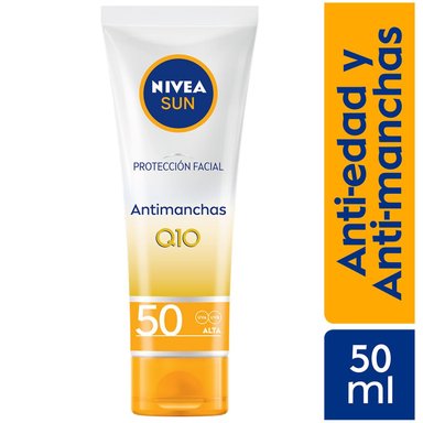 PROTECTOR SOLAR FACIAL NIVEA ANTI-EDAD Q10 Y ANTIMANCHAS 50 ML - 1