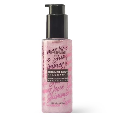 FRAGANCIA FLOR DE MAYO SHIMMER BODY FRAGRANCE ROSA 100 ML - 1