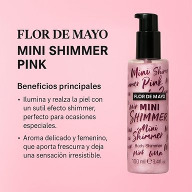 FRAGANCIA FLOR DE MAYO SHIMMER BODY FRAGRANCE ROSA 100 ML - 2