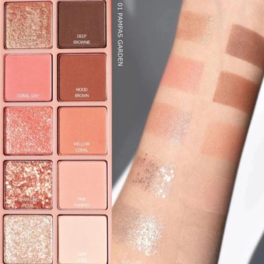 PALETA DE SOMBRAS ROM&ND BETTER THAN PALETTE 01 PAMPAS GARDEN - 3