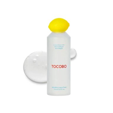 TÓNICO FACIAL TOCOBO AHA BHA LEMON TONER 150 ML - 1