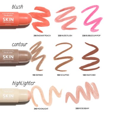 RUBOR COVERGIRL BALM TRUBLEND SKIN ENHANCER BUBBLEGUM POP - 6