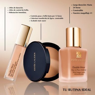 POLVO COMPACTO ESTÉE LAUDER DOUBLE WEAR STAY N PLACE MATTE TRANSLUCENT LIGHT - 5