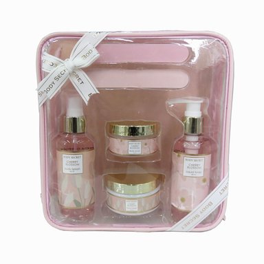 SET CUIDADO PERSONAL BODY SECRET FLORES TULIPANES 150ML+150ML+50ML+100ML - 1