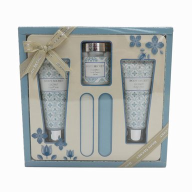 SET CUIDADO PERSONAL BODY SECRET SANTORINI 75ML+75ML+100ML - 1