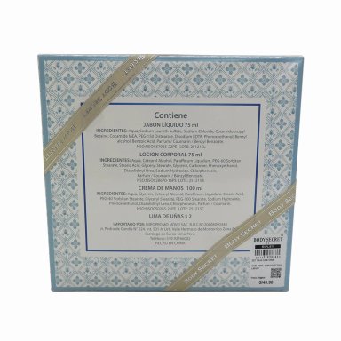 SET CUIDADO PERSONAL BODY SECRET SANTORINI 75ML+75ML+100ML - 3