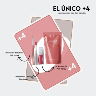 SET LIP COMBO CLINIQUE PINK HONEY - 3
