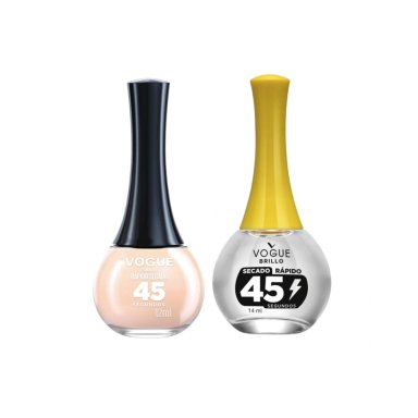 PACK VOGUE: ESMALTE SECADO RÁPIDO CALMA PACIFICA+ BRILLO - 1