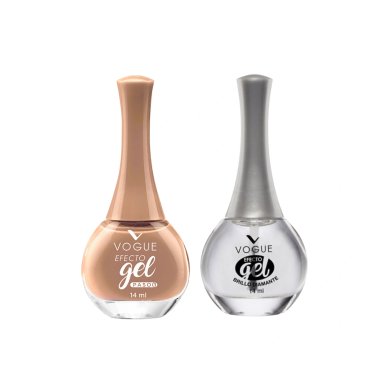 PACK VOGUE: ESMALTE GEL TONO ATACAMA + BRILLO DIAMANTE - 1