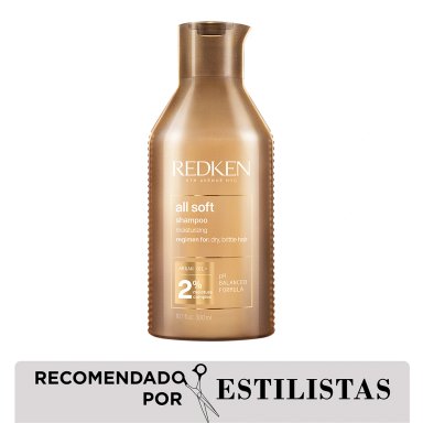 PACK REDKEN ALL SOFT SHAMPOO 300ML + ACONDICIONADOR 300ML - 2