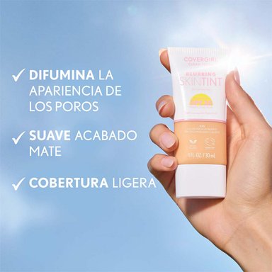BASE COVERGIRL CLEAN FRESH BLURRING SKIN TINT LIGHT NEUTRAL 415 - 5