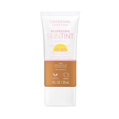 BASE COVERGIRL CLEAN FRESH BLURRING SKIN TINT MEDIUM OLIVE 435 - 1