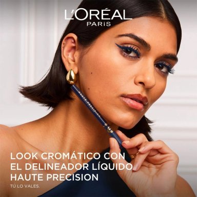 DELINEADOR DE OJOS L`OREAL HAUTE PRECISION BLUE SUEDE 030 - 6