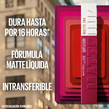 TRIO MAYBELLINE MATTE INK AMAZONIAN + VOYAGER + RULER - 9
