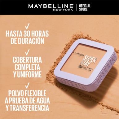 BASE MAQUILLAJE MAYBELLINE SUPERSTAY FLEX POWDER 220 - 5