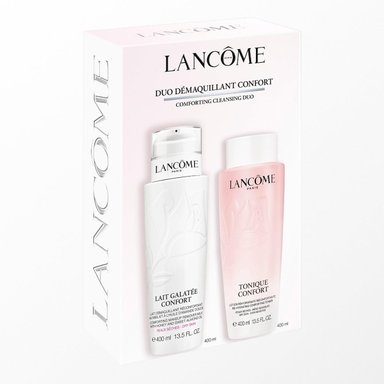 SET TRATAMIENTO LANCOME CONFORT CLEANSERS: LAIT GALATÉE CONFORT 400ML+TONIQUE CONFORT 400ML - 1