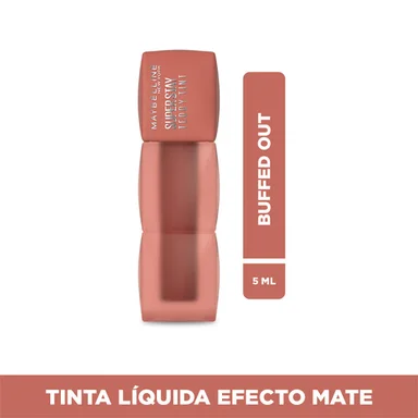 LABIAL MAYBELLINE SUPERSTAY TEDDY TINT BUFFED OUT - 1