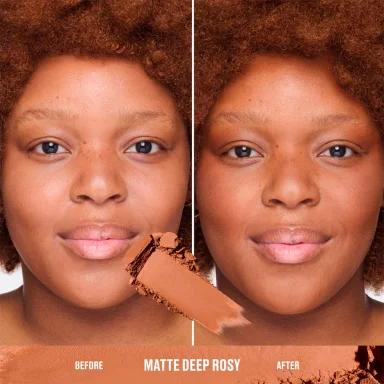 BRONCEADOR MAC SKINFINISH SUNSTRUCK MATE DEEP ROSY - 2