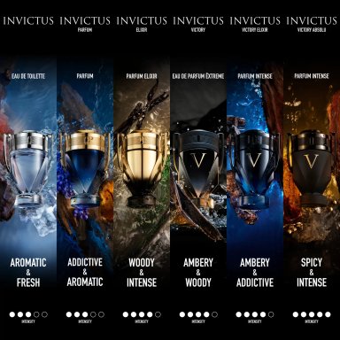PERFUME RABANNE INVICTUS VICTORY ELIXIR HOMBRE EDP 50ML - 4