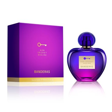 PERFUME BANDERAS HER SECRET DESIRE MUJER EDT 80ML - 1