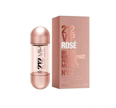 PERFUME CAROLINA HERRERA MUJER 212 VIP ROSE EDP 30 ML - 1