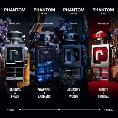 PERFUME RABANNE PHANTOM IN RED PARFUM ELIXIR HOMBRE EDP 100 ML - 5