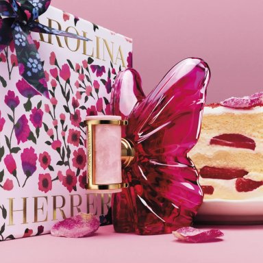SET CAROLINA HERRERA LA BOMBA MUJER EDP 80 ML + BODY LOTION 100ML + MINI SPRAY 10 ML - 2