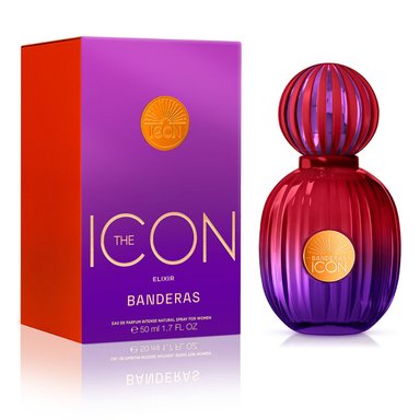 PERFUME ANTONIO BANDERAS THE ICON ELIXIR MUJER EDP INTENSE 50ML - 1