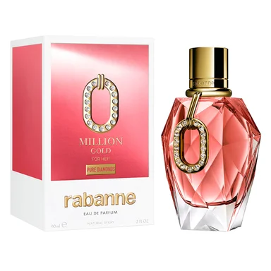 PERFUME PACO RABANNE MILLION GOLD PURE DIAMONDS MUJER 90ML - 1