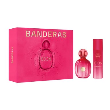 SET PERFUME BANDERAS THE ICON MUJER EDP 100ML+DEO - 1