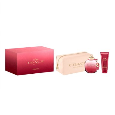 SET PERFUME COACH WILD ROSE MUJER EDP 90ML+100ML+POUCH - 1