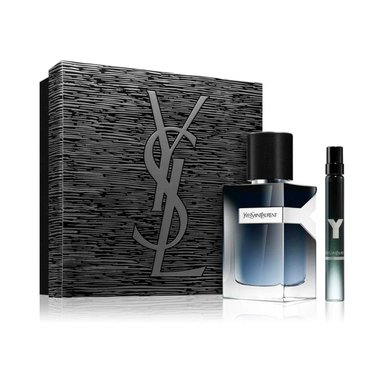 SET PERFUME YVES SAINT LAURENT Y HOMBRE EAU DE PARFUM 100ML+10ML - 1