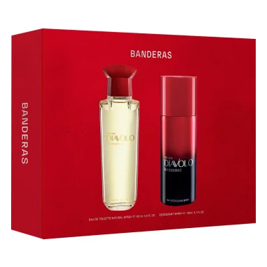 ESTUCHE PERFUME ANTONIO BANDERAS DIABOLO HOMBRE EDT 100ML+DEO 150ML - 2